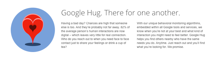 google hug